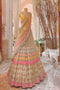 Three Multi Color Heavy Mirror Work Lehenga Choli