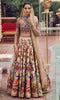 Embroidery Work Multi Lehenga Design Online In Lower Rate