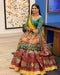 Multi Color Party Wear Printed Work Lehenga Choli For Girls