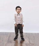 Boys Black Suit With Bow-Tie