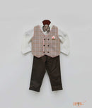 Boys Black Suit With Bow-Tie