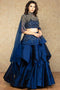 Buy Online Blue Heavy Lower Rate Lehenga Choli