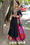 Black Color Sabyasachi Designer Lehenga Choli