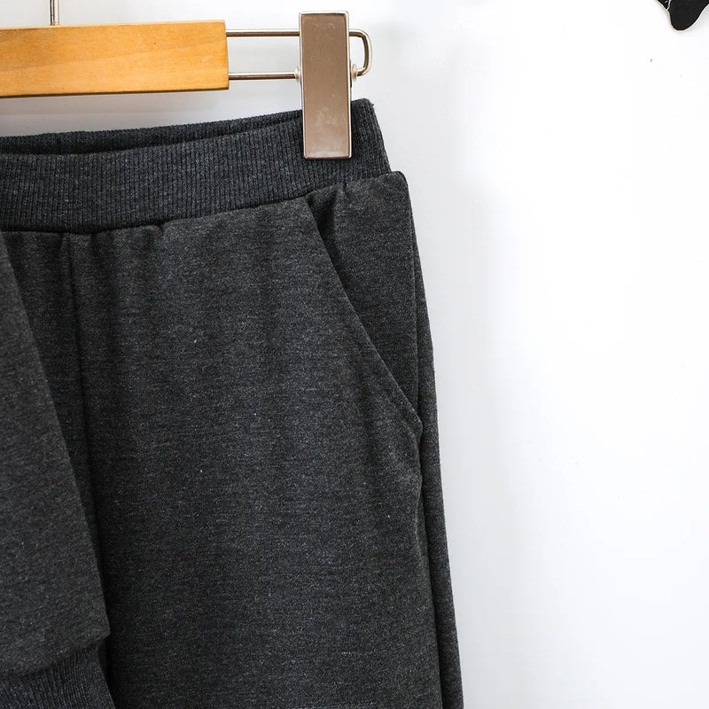dark grey hoody t-shirt and pants for boys