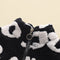 Boys Textured black color Fleece Jacket