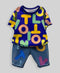 blue T-shirt best trending ware for baby boy